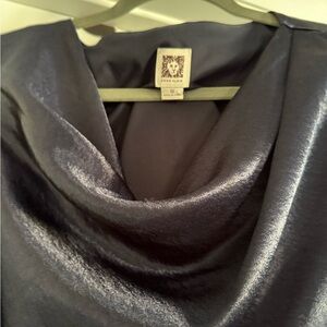 Anne Klein Navy Blue Dress